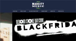 Desktop Screenshot of madcitymusic.net